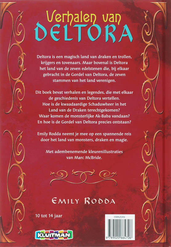 Achterkant van Verhalen van Deltora