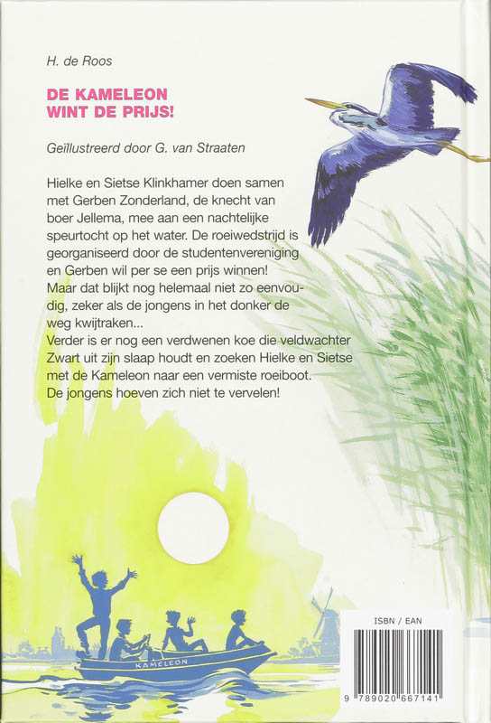Achterkant van De Kameleon wint de prijs