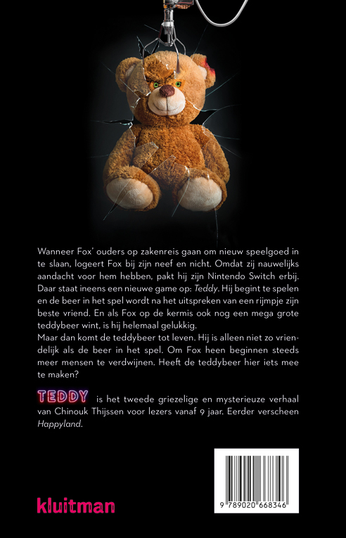 Achterkant van Teddy