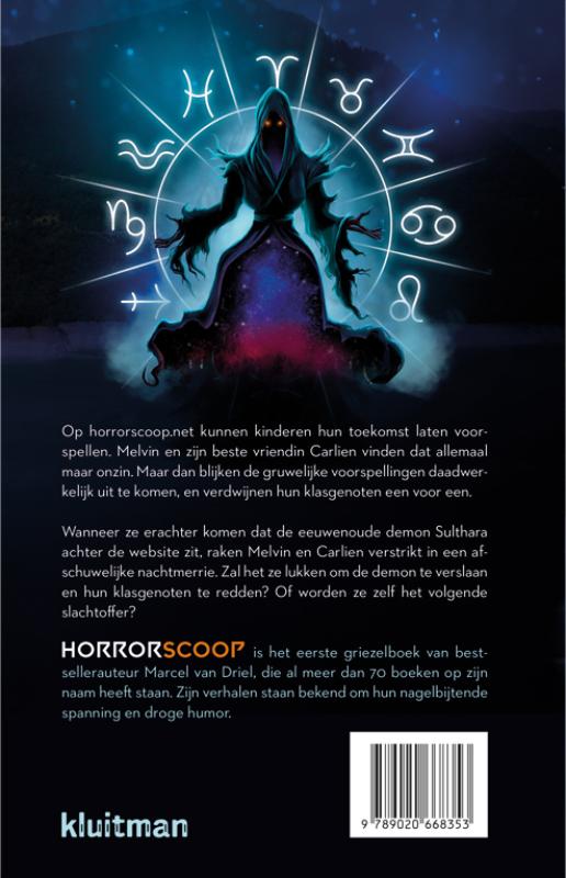 Achterkant van Horrorscoop