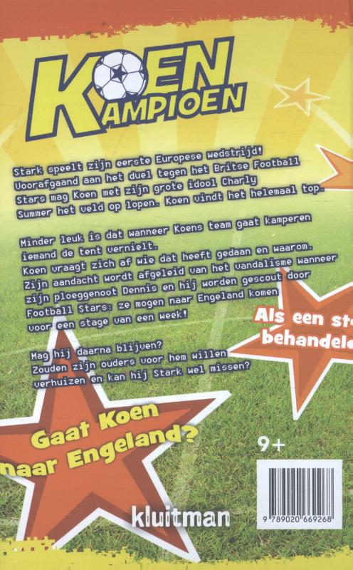 Achterkant van Voetbaldromen