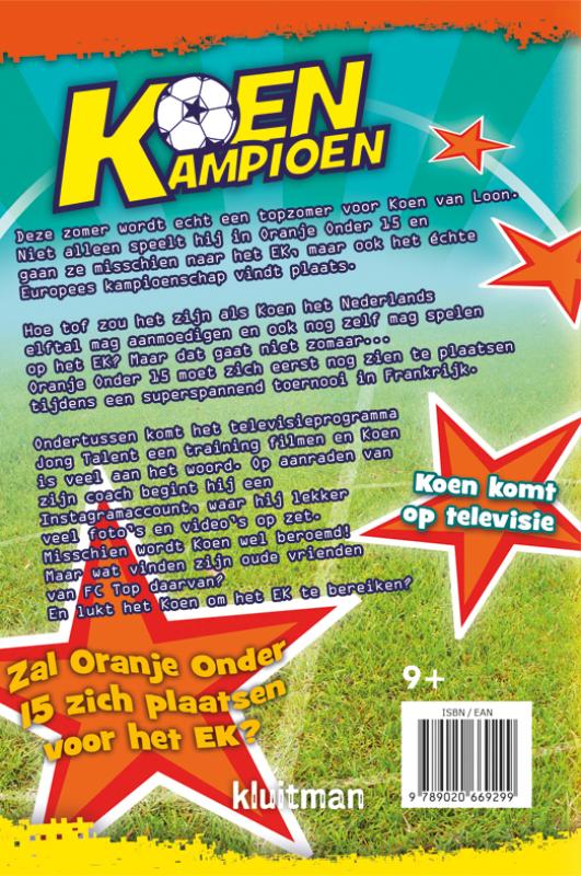 Achterkant van Koen Kampioen wil naar het EK