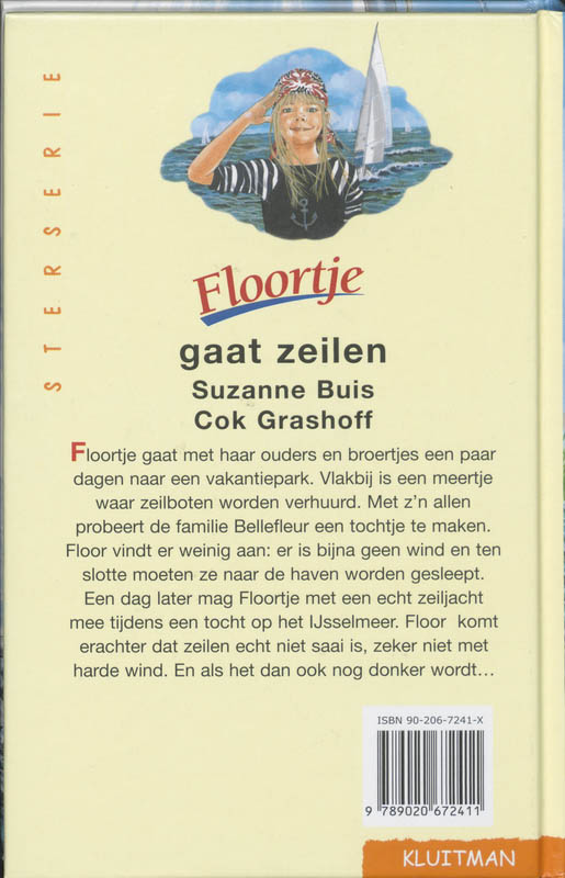 Achterkant van Floortje gaat zeilen