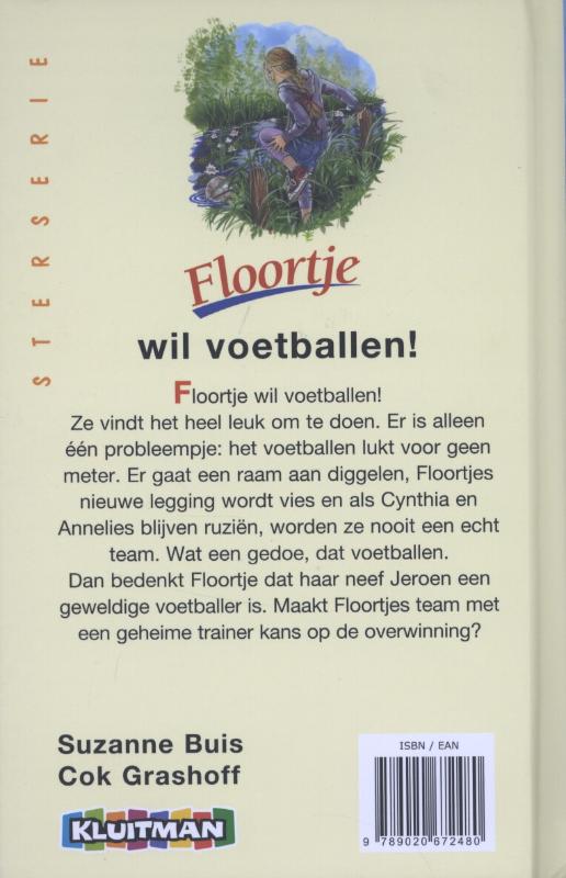 Achterkant van Floortje wil voetballen!