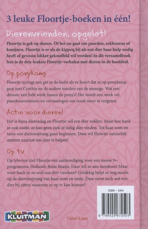 Achterkant van Het grote boek van Floortje