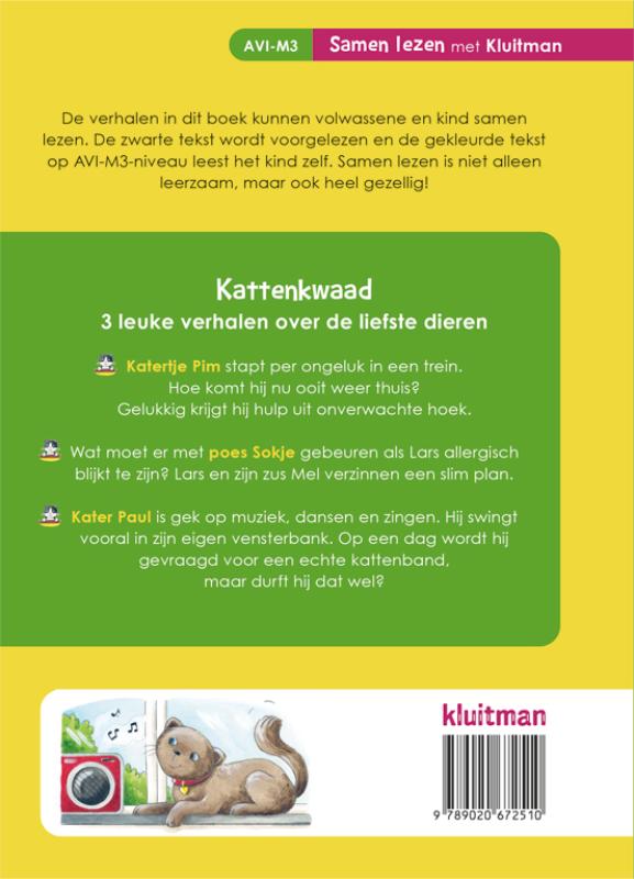 Achterkant van Kattenkwaad