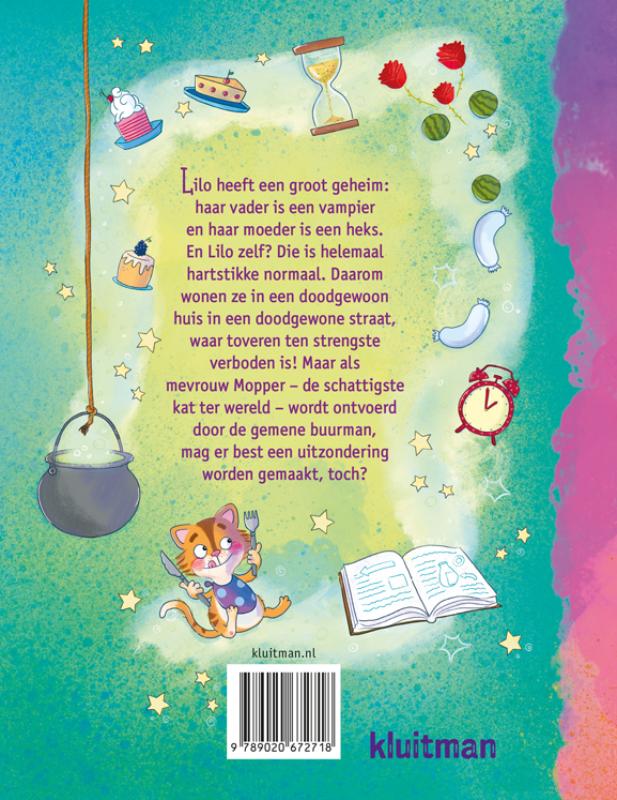 Achterkant van Verboden te toveren!