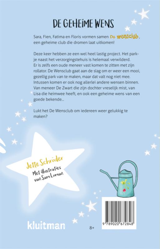 Achterkant van De geheime wens