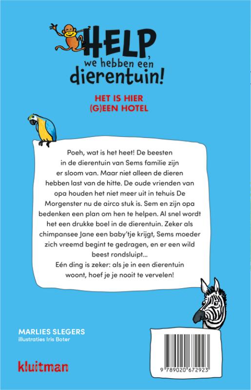 Achterkant van Het is hier (g)een hotel!