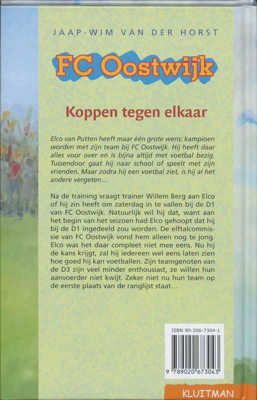 Achterkant van Koppen tegen elkaar
