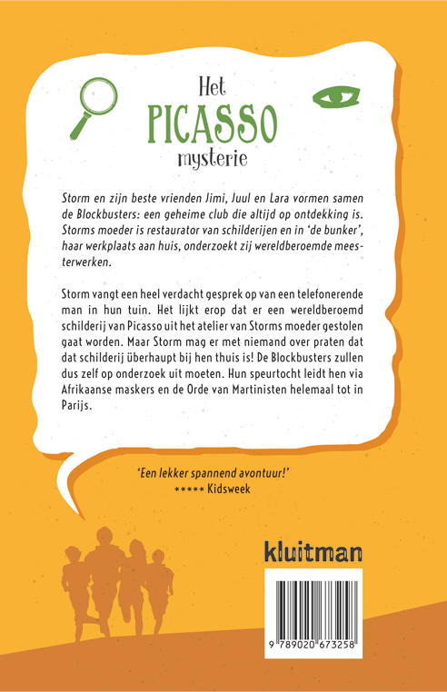 Achterkant van Het Picasso mysterie