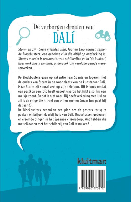 Achterkant van De verborgen dromen van Dali