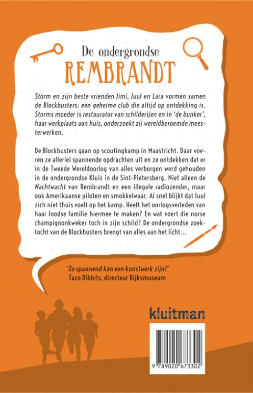 Achterkant van De ondergrondse Rembrandt
