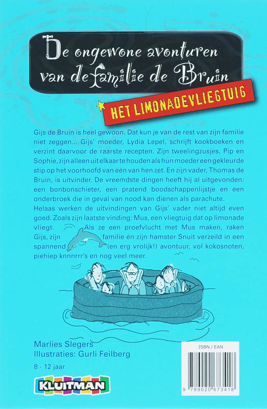 Achterkant van Het Limonadevliegtuig