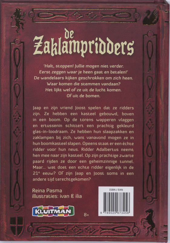 Achterkant van De zaklampridders