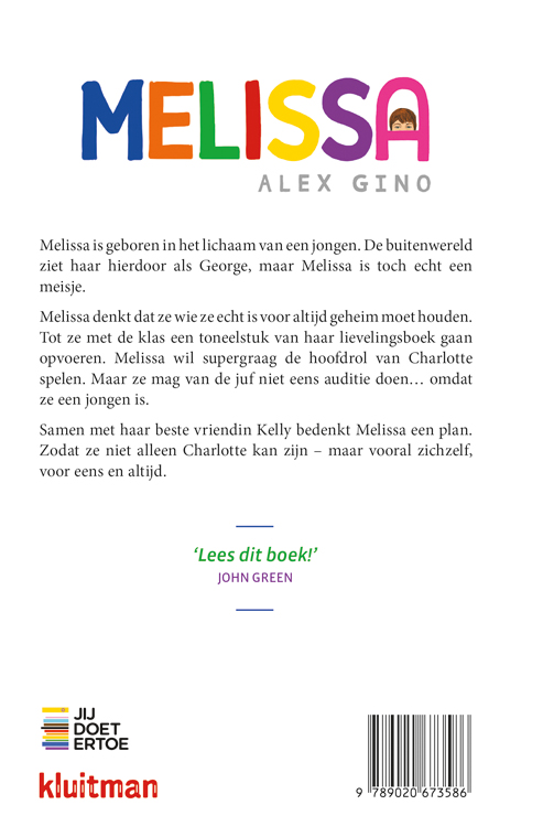 Achterkant van Melissa