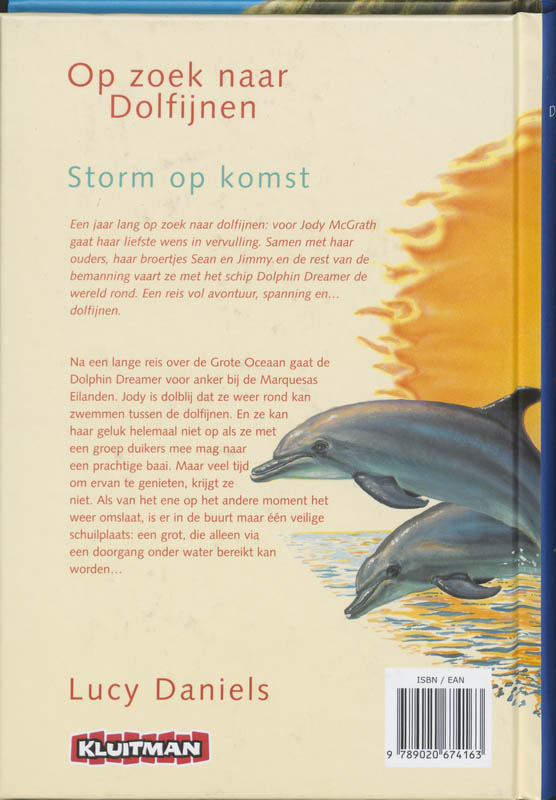 Achterkant van Storm op komst
