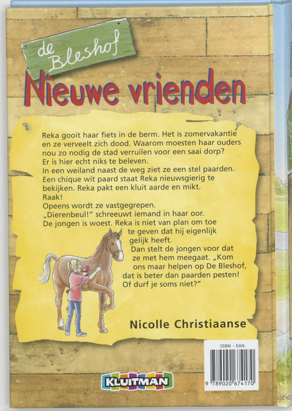 Achterkant van Nieuwe vrienden