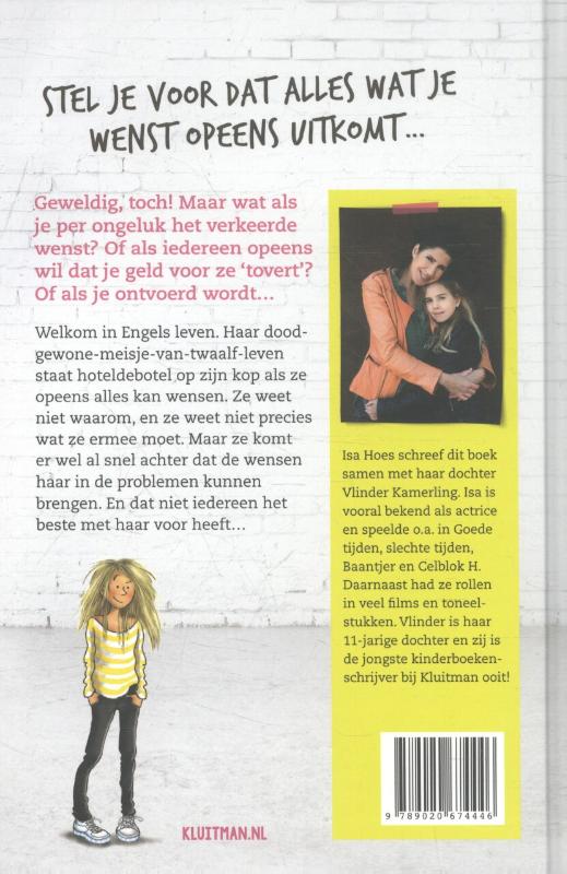 Achterkant van Engel