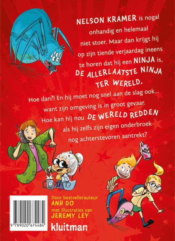 Achterkant van Van nerd naar ninja!