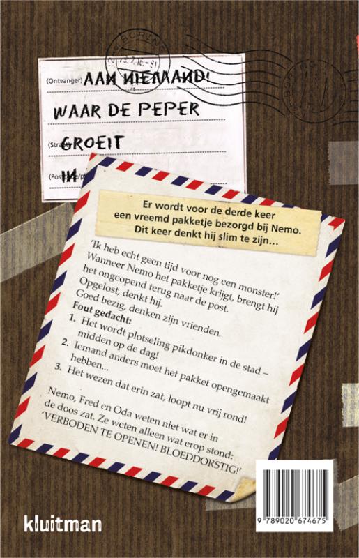 Achterkant van Bloeddorstig!