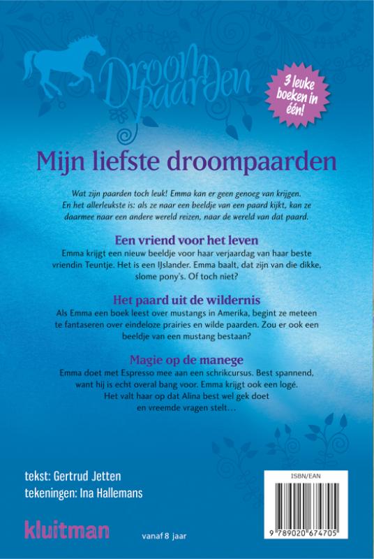 Achterkant van Mijn liefste droompaarden
