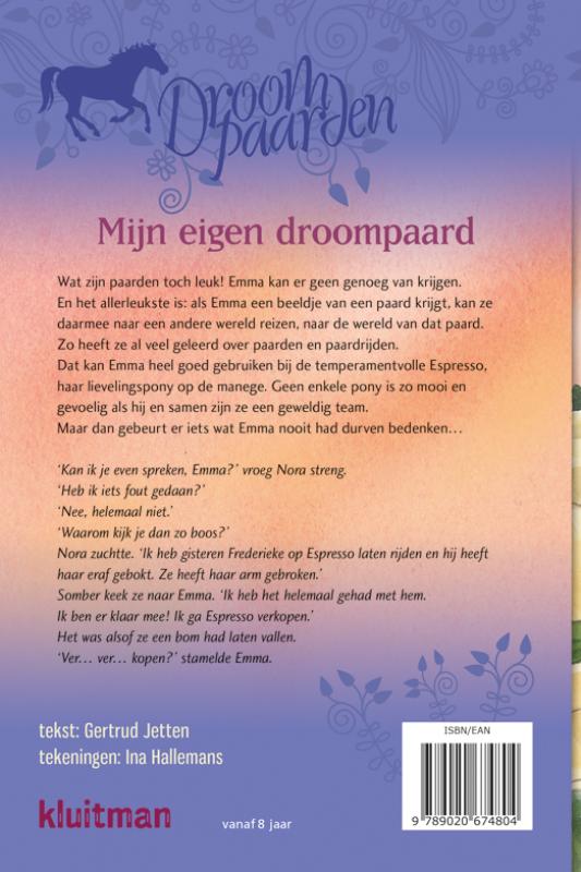Achterkant van Mijn eigen droompaard