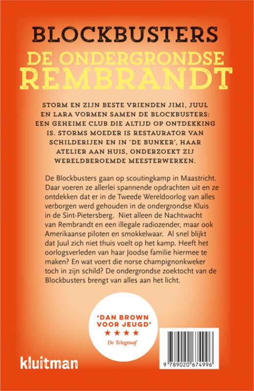Achterkant van De ondergrondse Rembrandt