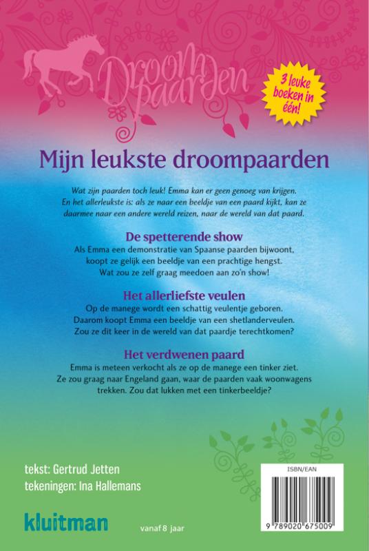 Achterkant van Mijn leukste droompaarden