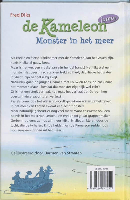 Achterkant van Monster in het meer