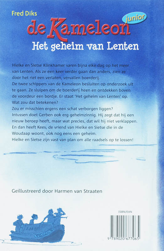 Achterkant van Het geheim van Lenten