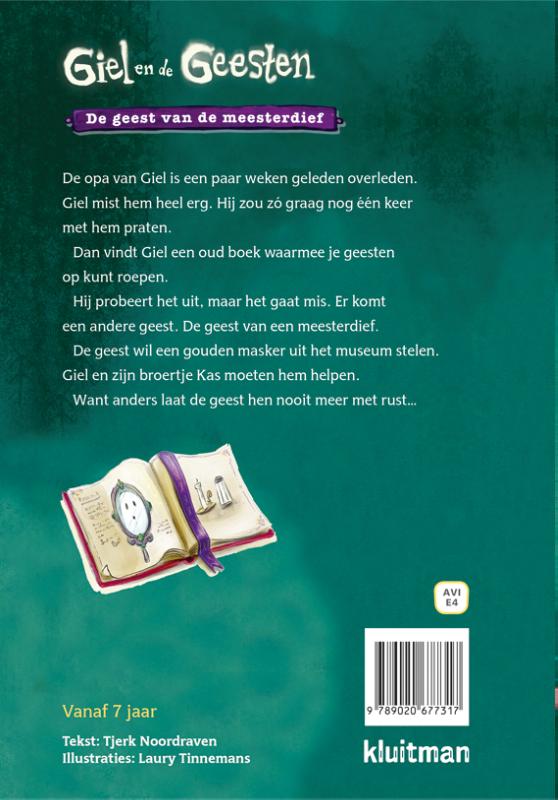 Achterkant van Giel en de geesten