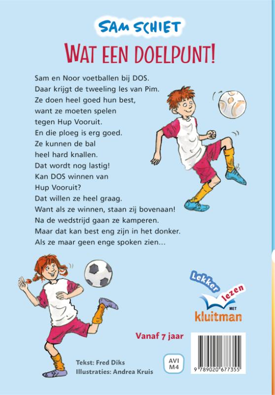 Achterkant van Wat een doelpunt!