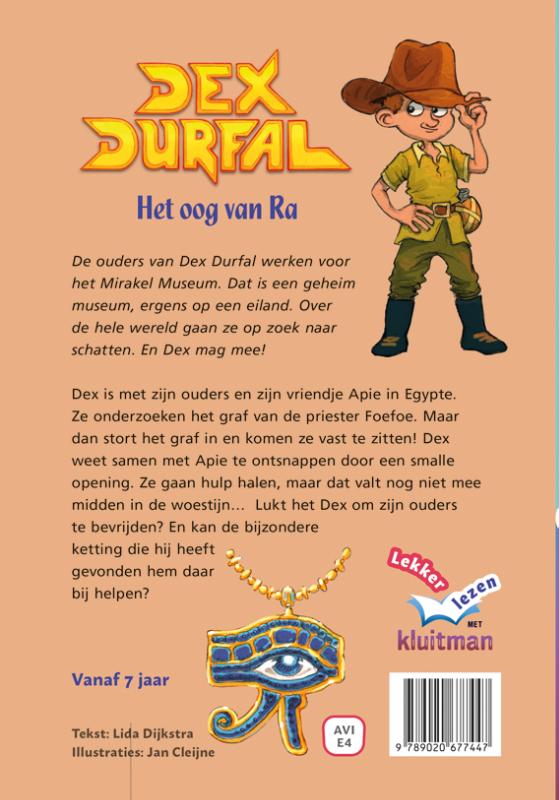 Achterkant van Het oog van Ra