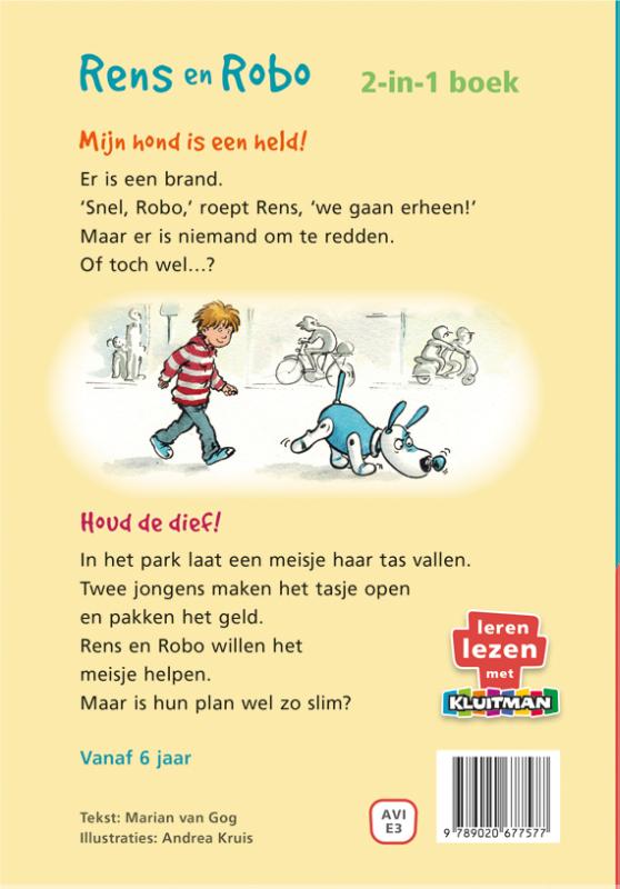 Achterkant van Rens en Robo