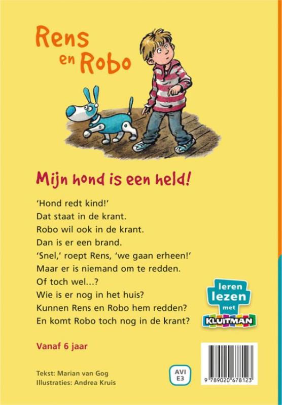 Achterkant van Mijn hond is een held!