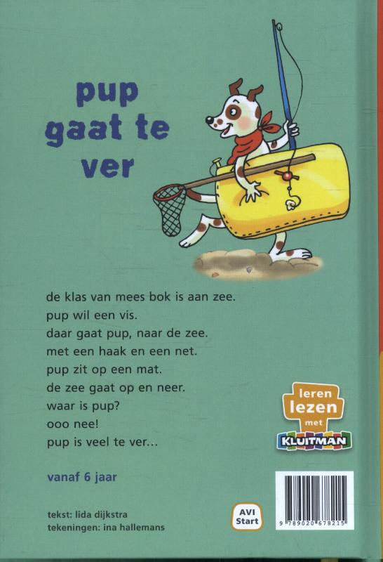 Achterkant van Pup gaat te ver