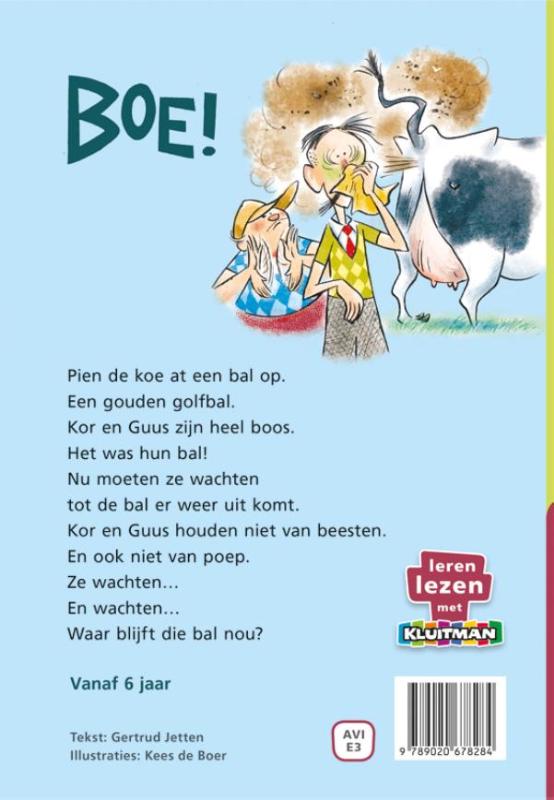 Achterkant van Boe!