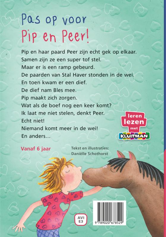 Achterkant van Pas op voor Pip en Peer!