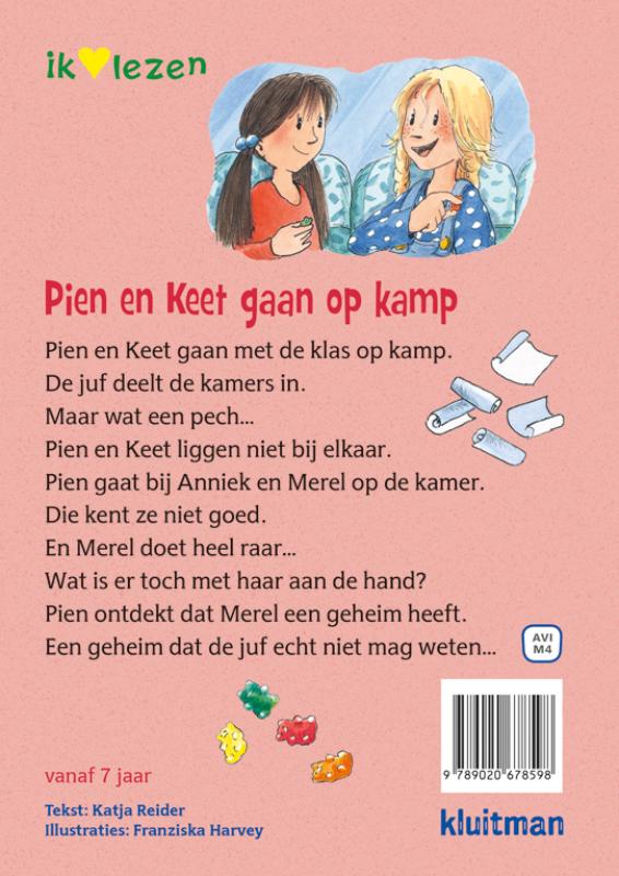 Achterkant van Pien en Keet gaan op kamp