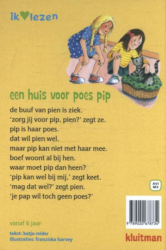 Achterkant van Een huis voor poes pip