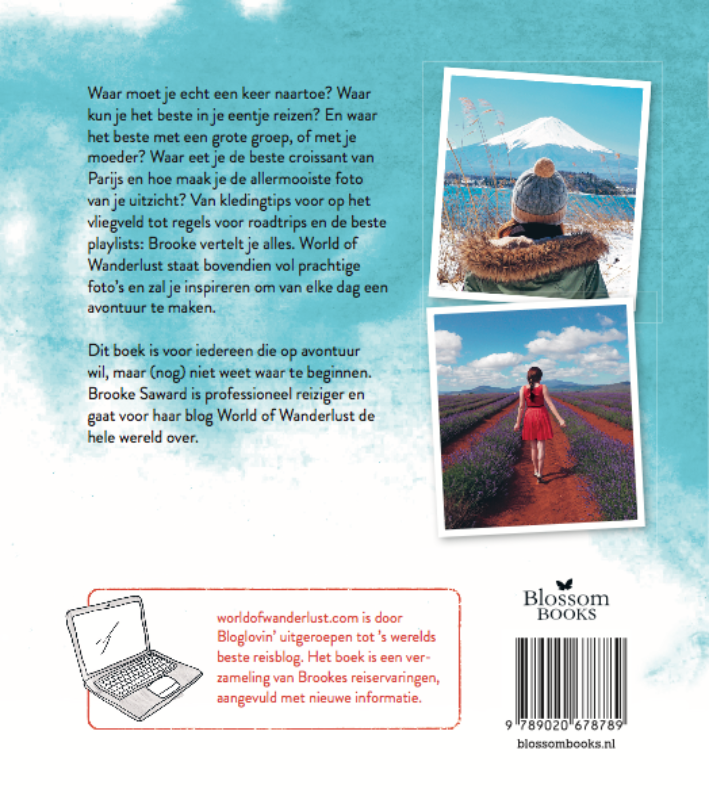 Achterkant van World of Wanderlust