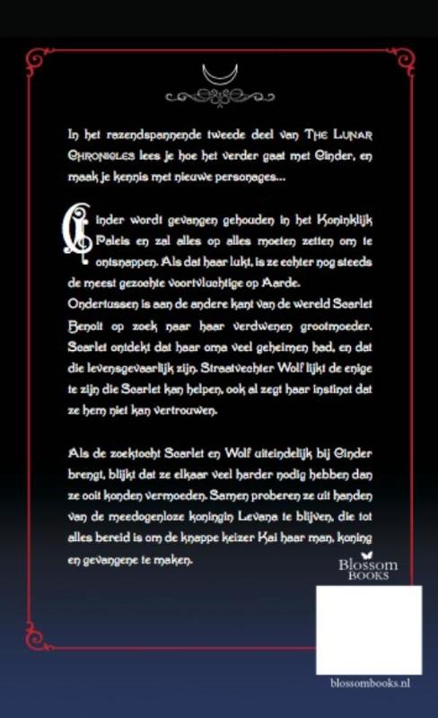 Achterkant van Scarlet