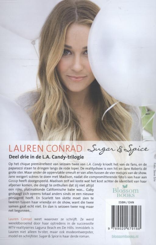 Achterkant van Sugar and spice