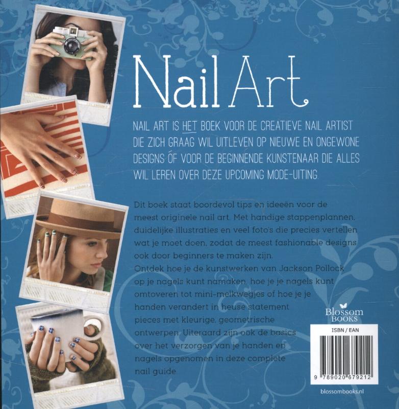 Achterkant van Nail art