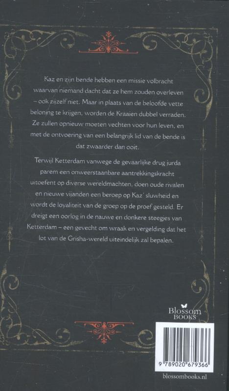 Achterkant van Kraai & koninkrijk