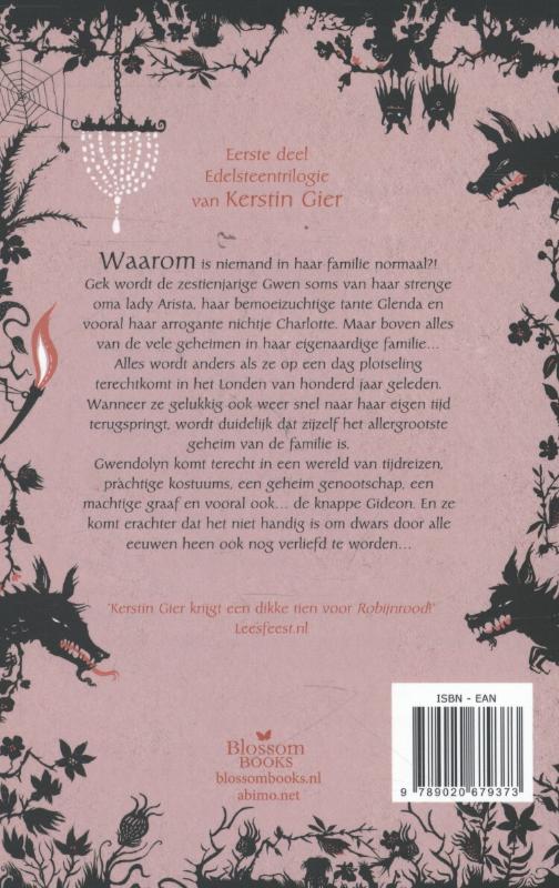 Achterkant van Robijnrood