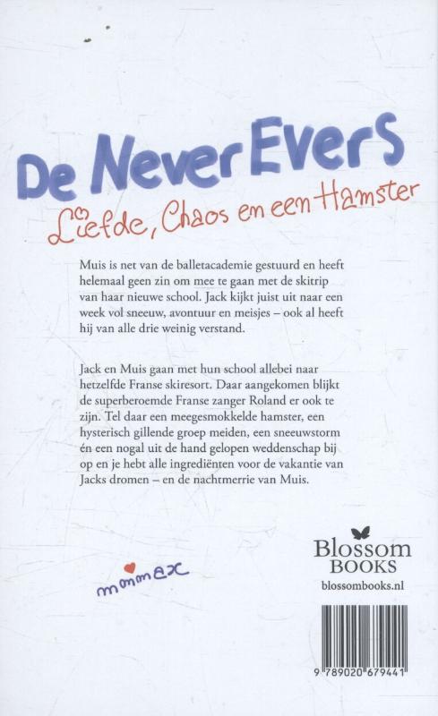 Achterkant van De never evers