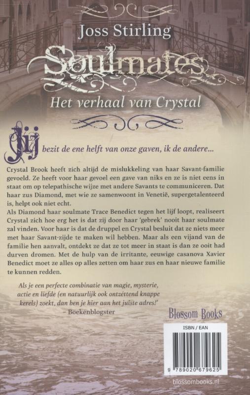 Achterkant van Het verhaal van Crystal