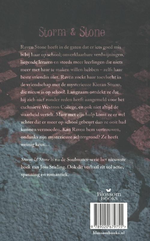 Achterkant van Storm en Stone